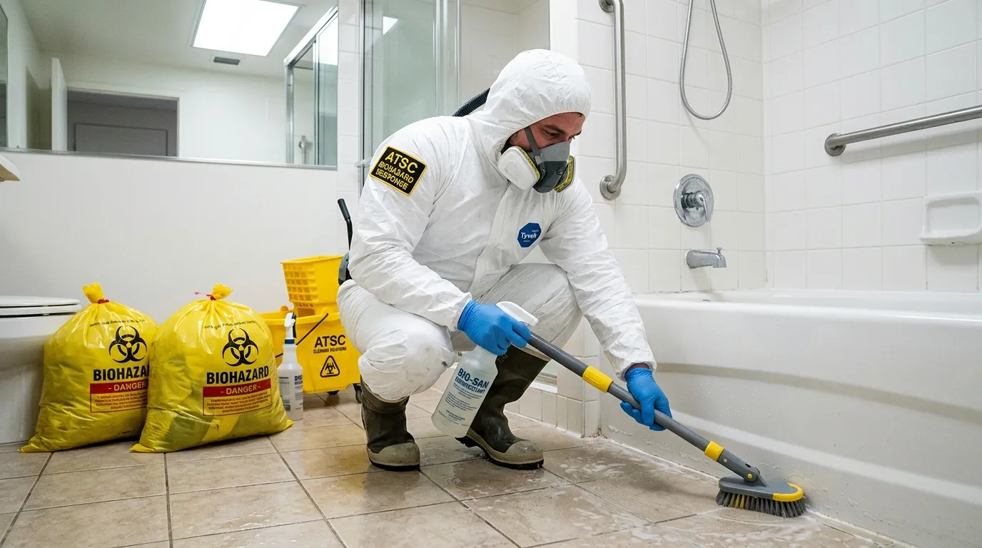 Decontamination equipment deployed for Blood Cleanup in Nurillo